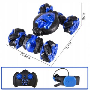 SAMOCHÓD ZDALNIE STEROWANY Ręką lub PILOTEM Terenowy RC 360 stopni AUTO 4x4 - miniatura 7