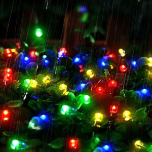 Lampki CHOINKOWE Zewnetrzne Wewnętrzne 100 LED 10M KOLOROWE DEKORACYJNE - miniatura 6