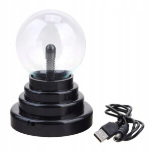 LAMPA LAMPKA PLAZMOWA MAGICZNA KULA EDUKACYJNA BIURKOWA DLA DZIECI USB - miniatura 7