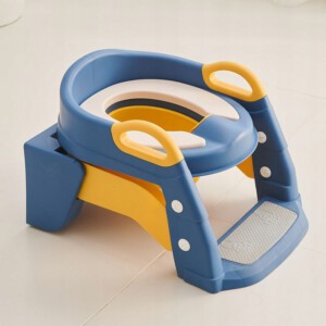 NOCNIK Z DRABINKĄ NAKŁADKA NA TOALETĘ SCHODKI WC 3w1 DLA DZIECI PREZENT - miniatura 7