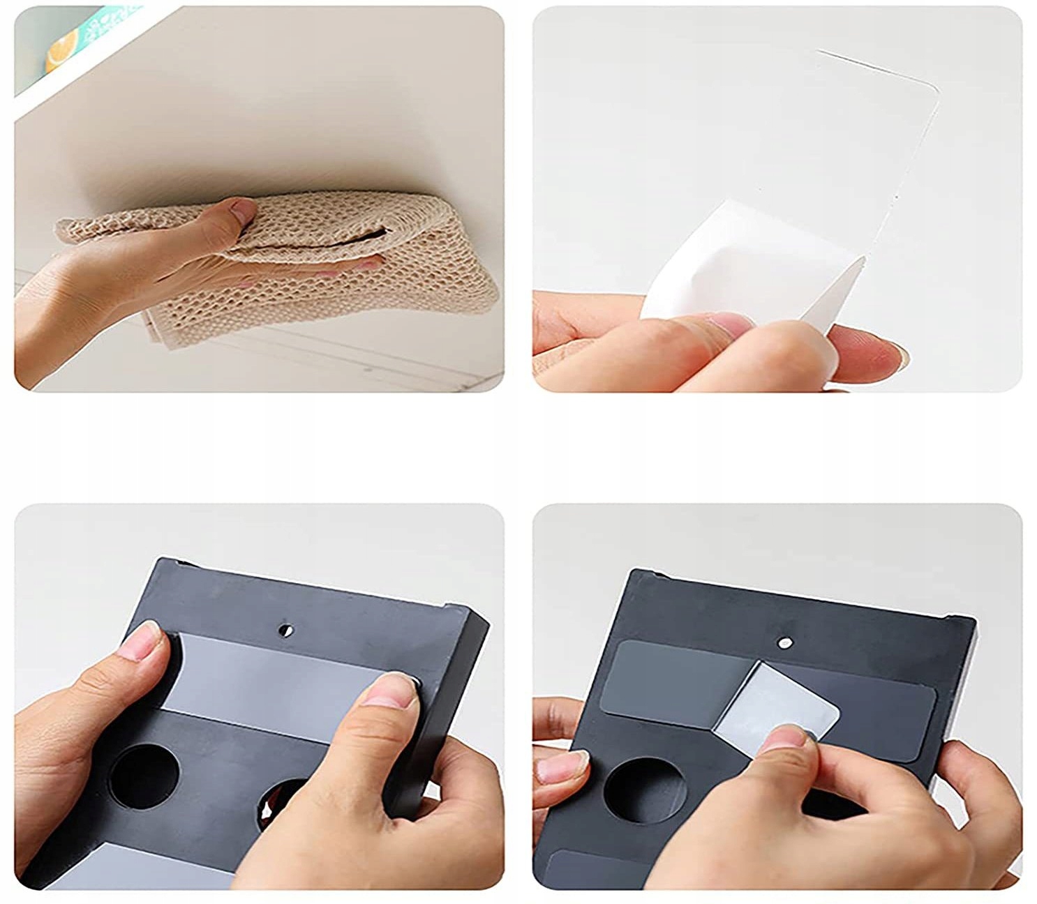 WIESZAK NA KIELISZKI DO WINA SZAMPANA PODWÓJNY UCHWYT CZARNY MAT - obrazek 6