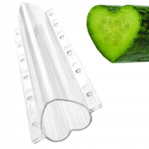 FORMA do OGÓRKÓW CUKINII WARZYW KSZTAŁTKA Serce