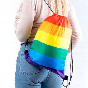 TORBA PLECAK LGBT TĘCZOWY PRIDE TĘCZA WOREK - miniatura 2