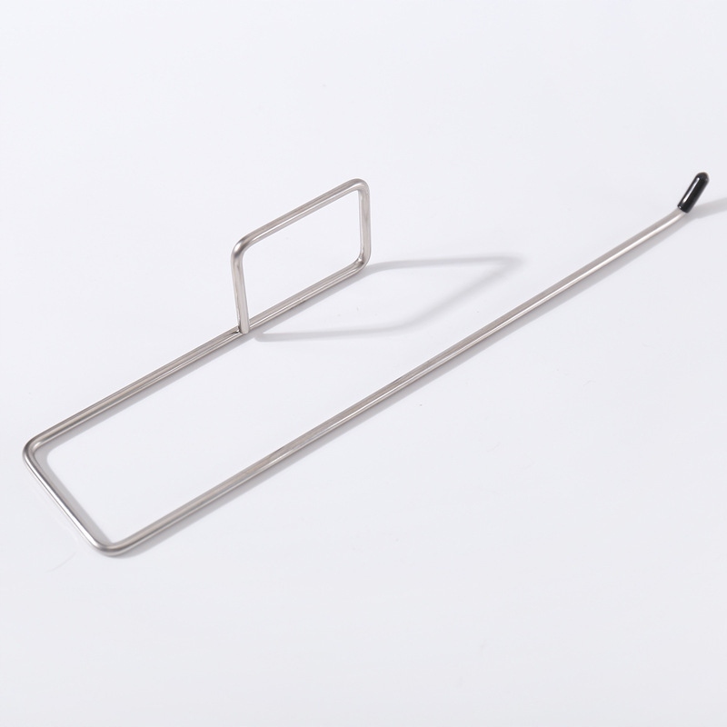 UCHWYT NA RĘCZNIKI Kuchenne papier STALOWY SREBRNY - zdjęcie 4