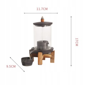 WODOSPAD Kadzidło CERAMICZNY +50 WKŁADÓW Kominek - miniatura 16
