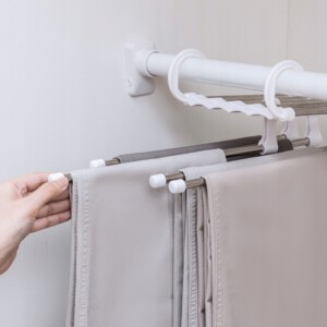 WIESZAK do SZAFY SPODNI 5 par ORGANIZER Wysuwany - miniatura 7