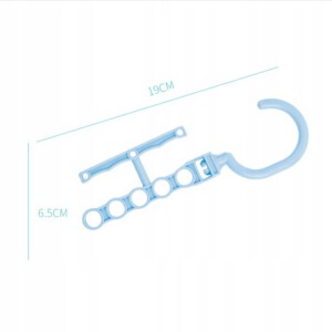 WIESZAK do SZAFY Organizer GARDEROBY Koszule BLUE - miniatura 7