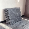 Puzzle na podłogę PLUSZOWA Piankowe DYWAN MATA Aksamitna DZIECI 30cm SZARA - miniatura 14