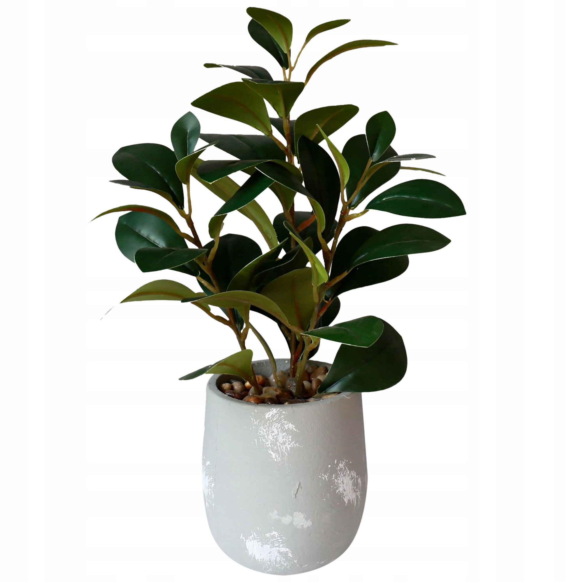 SZTUCZNA Roślina W DONICZCE REALISTYCZNA 38cm Fikus FIGOWIEC Piękny - obrazek 2