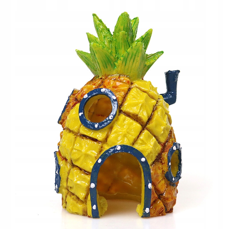 OZDOBA AKWARIOWA Ananas 12cm L do akwarium - obrazek 4