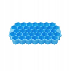 FOREMKA do LODU SILIKONOWA z POKRYWKĄ Hex DUŻA - miniatura 2