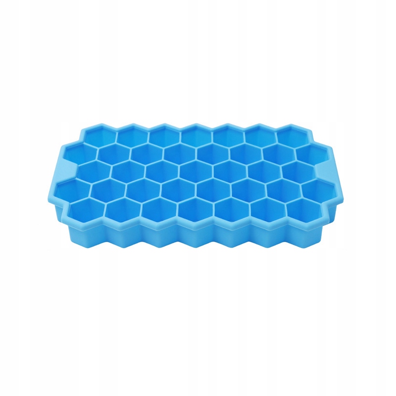 FOREMKA do LODU SILIKONOWA z POKRYWKĄ Hex DUŻA - zdjęcie 2