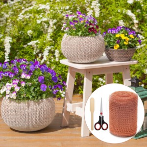 Miedziana TAŚMA Ogrodowa NA ŚLIMAKI SIATKA OCHRONA ROŚLIN NA SZKODNIKI 6m - miniatura 10