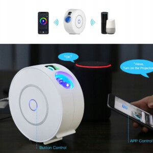 Projektor GWIAZD SMART Google TUYA MGŁAWICE LASER - miniatura 10