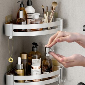 PÓŁKA Łazienkowa PRYSZNICOWA Narożna PODWÓJNA - miniatura 7