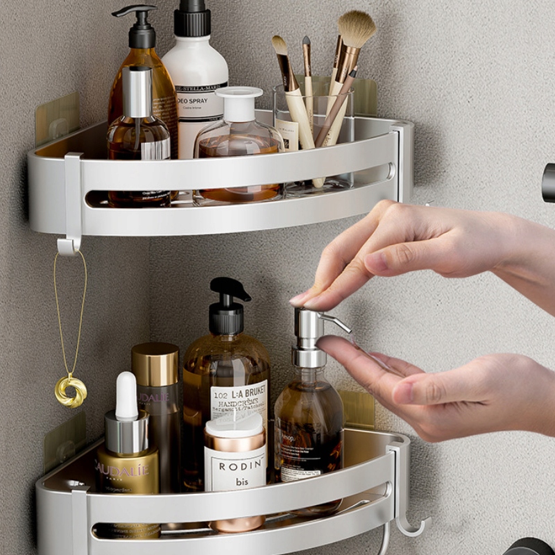 PÓŁKA Łazienkowa PRYSZNICOWA Narożna PODWÓJNA - obrazek 7