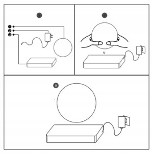LAMPA LAMPKA NOCNA LEWITUJĄCY KSIĘŻYC 16 KOLORÓW PILOT PREZENT DLA DZIECI - miniatura 7