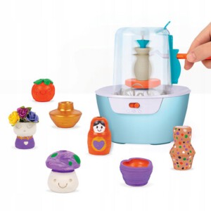 ZESTAW GARNCARSKI KREATYWNA ZABAWKA DLA DZIECI CERAMIKA GLINA PREZENT - miniatura 5