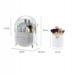 ORGANIZER na KOSMETYKI Kosmetyczka KUFEREK Stojak - miniatura 3