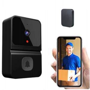 DZWONEK do DRZWI z Kamerą PODGLĄD Wizjer DOMOFON WIFI APLIKACJA iOS Android - miniatura 1