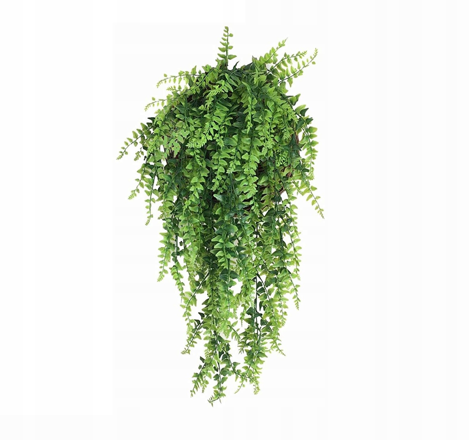 SZTUCZNA PAPROĆ Paprotka DOMOWA Zwisająca XL Duża REALISTYTCZNA - obrazek 2