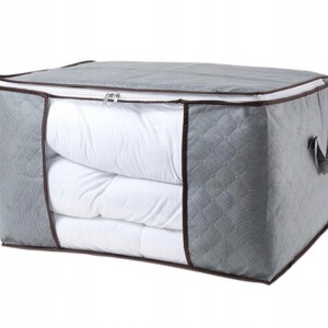 POKROWIEC NA POŚCIEL KOŁDRĘ do PRZECHOWYWANIA Poduszki KOCE Okna 70x50x30cm
