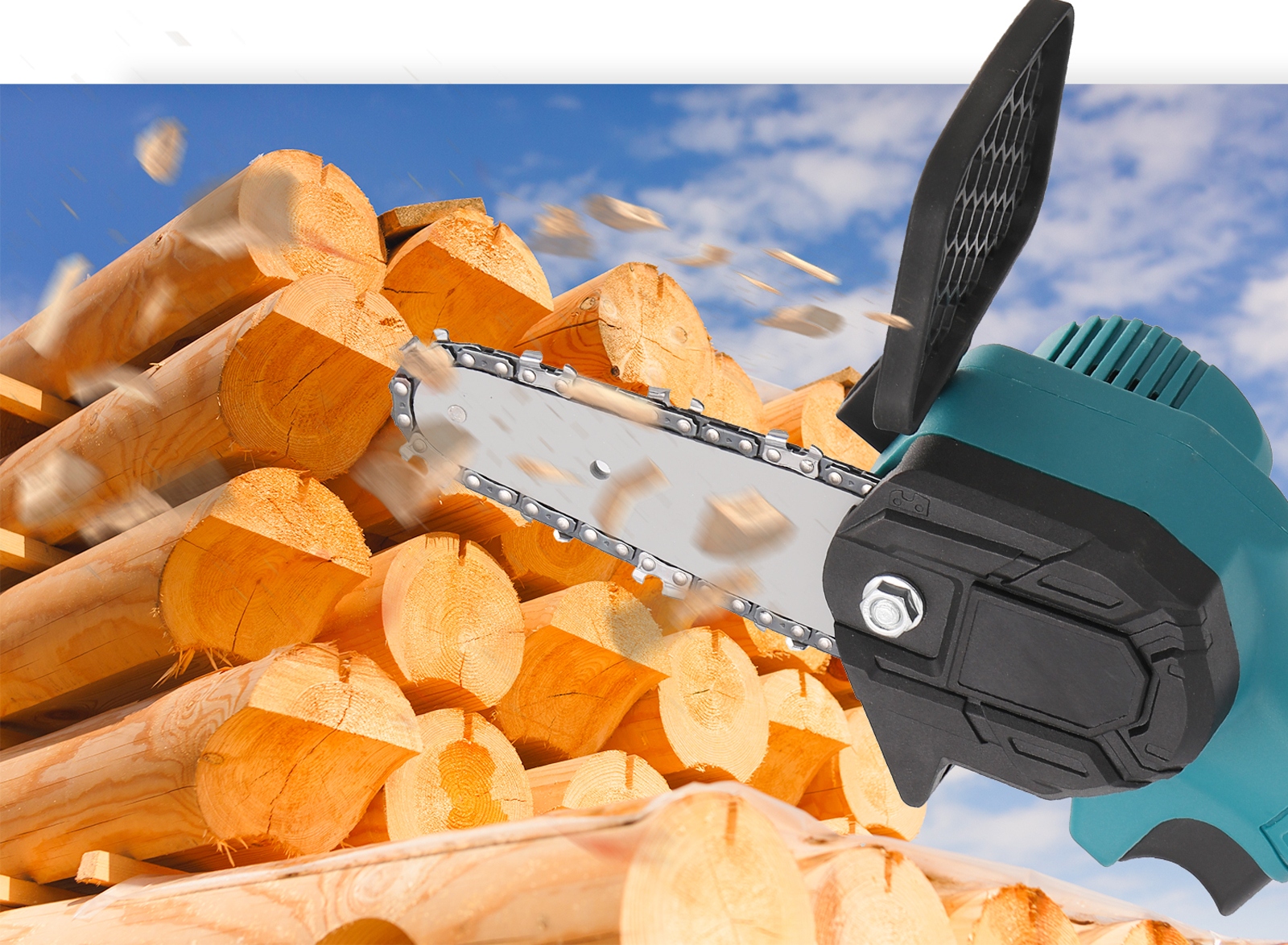 Piła Łańcuchowa PILARKA AKUMULATOROWA 2x AKU - obrazek 10