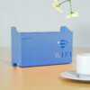 UCHWYT ŚCIENNY PÓŁKA na ROUTER WIFI SWITCH Blue - miniatura 2