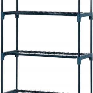 MINI SZKLARNIA OGRODOWA METAL BALKONOWA PIONOWA NA BALKON 4 POZIOMY FOLIAK - miniatura 7
