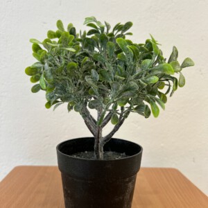 SZTUCZNA Roślina W DONICZCE REALISTYCZNA 20cm ŁADNA KRZACZEK do DOMU BIURA - miniatura 2