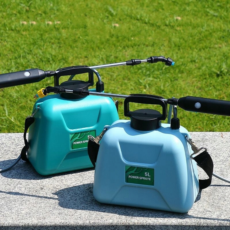 OPRYSKIWACZ AKUMULATOROWY PLECAKOWY ELEKTRYCZNY 5L AUTOMAT OGRODOWY USB - obrazek 9