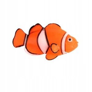OZDOBA AKWARIOWA RYBKA SZTUCZNA Pływająca NEMO