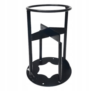 STOJAK DO CIĘCIA DREWNA RĘCZNA ŁUPARKA ŻELIWNA OPAŁ KOMINKA OGNISKO 27x14cm - miniatura 2