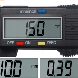 SUWMIARKA Elektroniczna 150mm LCD CYFROWA Dokładna - miniatura 3