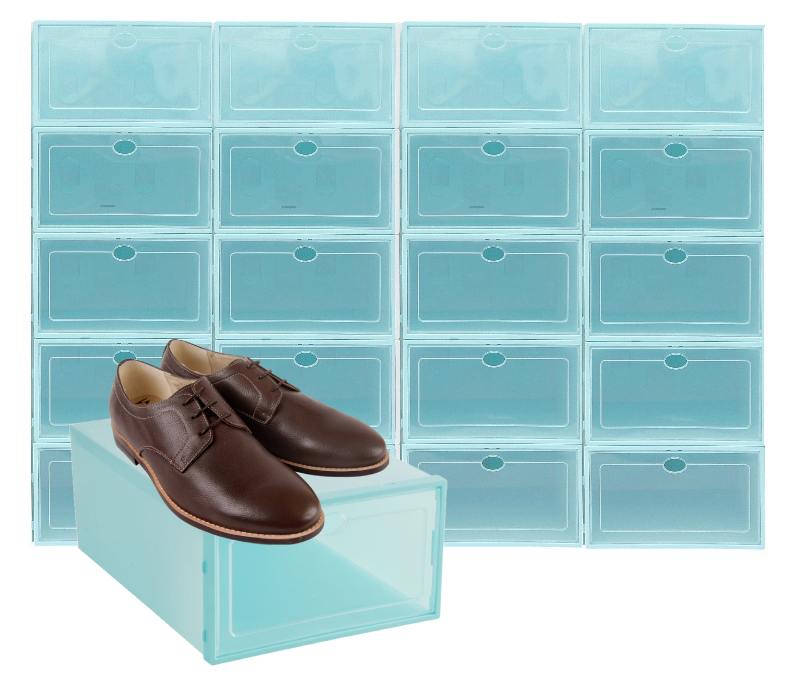 PUDEŁKO NA BUTY Organizer z KLAPĄ MODUŁY roz. XL