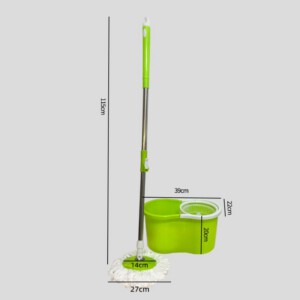 MAGICZNY MOP Obrotowy + 2 WKŁADY WIADRO WYCISKACZ - miniatura 5