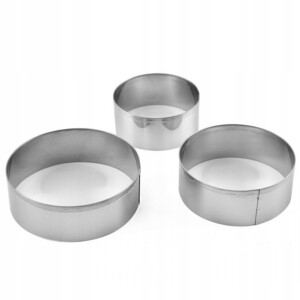 WYCINARKA DO KÓŁEK PIEROGÓW PIELMIENI USZEK FOREMKA FORMA 3szt