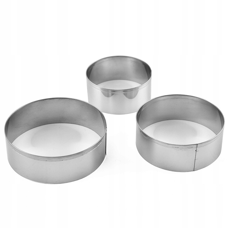 WYCINARKA DO KÓŁEK PIEROGÓW PIELMIENI USZEK FOREMKA FORMA 3szt