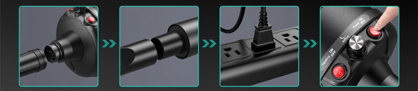 SUSZARKA DLA ZWIERZĄT Psów Kotów GROOMERSKA do SIERŚCI WŁOSÓW 2800W Mocna - obrazek 9