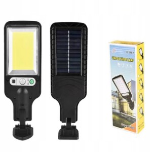 LAMPA SOLARNA ULICZNA Działka DOM 117 LED COB 6 godzin MOCNA Latarnia