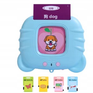 ZABAWKA EDUKACYJNA DLA DZIECI CZYTNIK KART DO NAUKI ANGIELSKIEGO 224 SŁÓWEK - miniatura 7