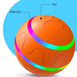 PIŁKA dla PSA LED USB Pilot Interaktywna RUCHOMA - miniatura 9