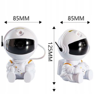 PROJEKTOR GWIAZD NIEBA ASTRONAUTA KOSMOS PILOT RZUTNIK PREZENT DLA DZIECI - miniatura 7