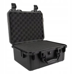 WALIZKA TRANSPORTOWA WODOSZCZELNA Z GĄBKĄ HERMETYCZNA NARZĘDZIA BROŃ roz. S - miniatura 2