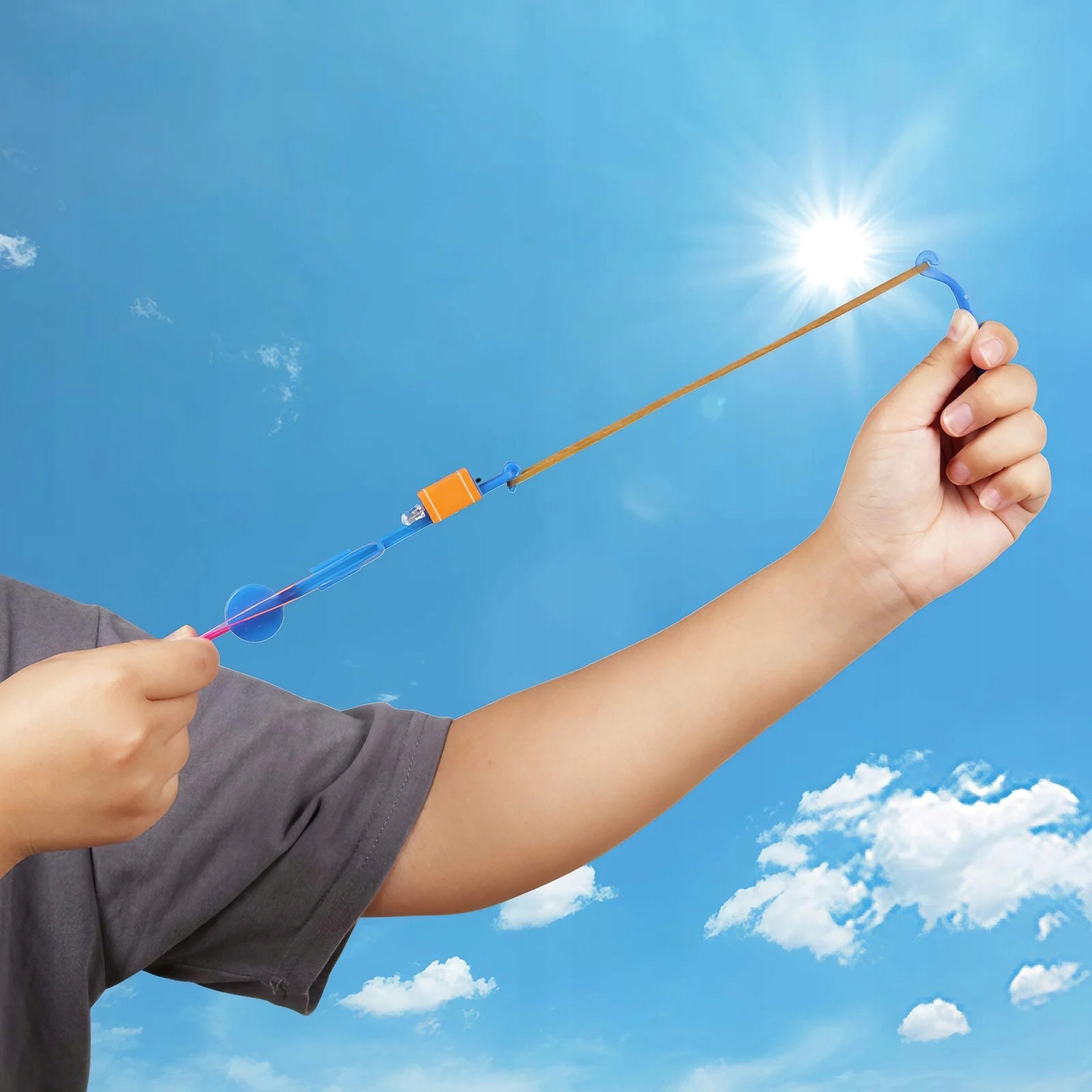 ZESTAW 4x HELIKOPTER LATAJĄCY ŚWIECĄCY PROCA LED ZABAWKA DLA DZIECI PREZENT - obrazek 9