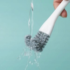 Szczotka do CZYSZCZENIA GRILLA Skrobak TŁUSZCZU Przypaleń Piekarnika 2w1 - miniatura 5