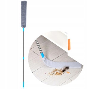 SZCZOTKA mop KUCHENNA do Zakamarków pod SZAFKI Teleskopowa KURZ KŁAKI 150cm - miniatura 1