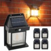 SOLARNA LAMPA OGRODOWA ŚCIENNA LAPKA NA TARAS ELEWACYJNA 1200mAh IP65 21cm - miniatura 6
