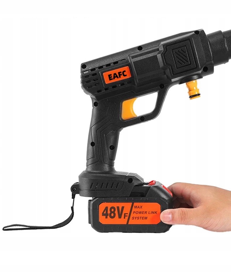 MYJKA Ciśnieniowa AKUMULATOROWA do 100bar ZESTAW 600W OGRODOWA - obrazek 13