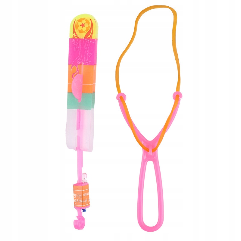 ZESTAW 4x HELIKOPTER LATAJĄCY ŚWIECĄCY PROCA LED ZABAWKA DLA DZIECI PREZENT - obrazek 3